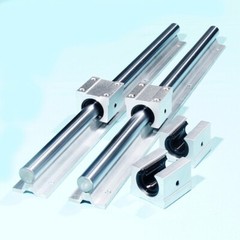 Linear Rail 1500mm Linear Guide with 2pcs Linear Slide Rail and 4pcs Carriage Be