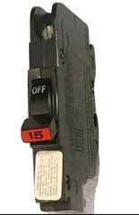 NC115 FPE 15 Amp 1 Pole Stab-Lok Federal Pacific Breaker NC15 Red