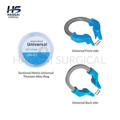 Sectional Matrix Kit NiTi & PEEK – Universal System with Bands & Pliers