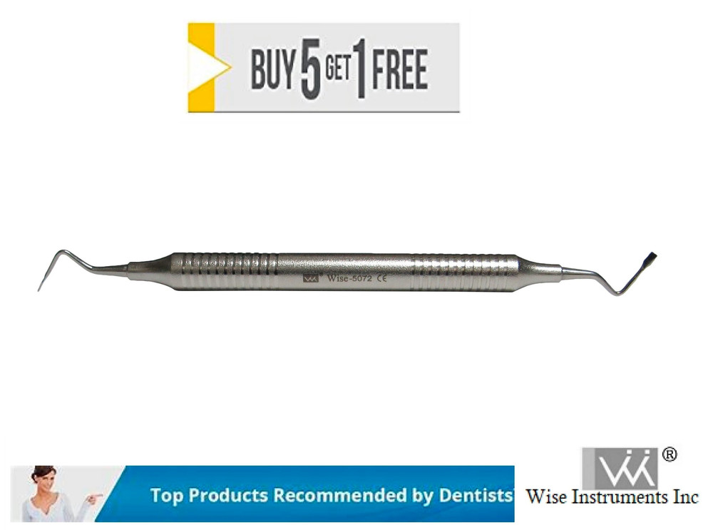 Wise Dental Gingival Cord Packer Guyer 7 Serrated (Sharp Edge retention & Durabi
