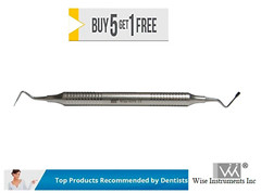 Wise Dental Gingival Cord Packer Guyer 7 Serrated (Sharp Edge retention & Durabi
