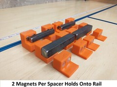 Welding Spacers for 1/2″ and 3/4″ Handrail Balusters/Spindles, Width and Height