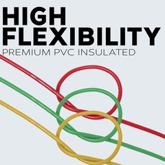 14 Gauge Automotive Primary Wire 50ft Each – 6 Color Bundle Set Durable Prima…