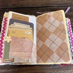 Book Lover Junk Journal Bookish Reader Vintage Softcover 3 Signatures Decorated