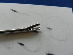 E6235 Storz N8280 Fraenkel 2.5×8.0mm Cup Curved Laryngeal Forceps 20.2cm Length