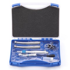 Portable Dental Turbine Unit Weak Suction Work Air Compressor/ Handpiece 2/4Hole