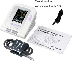 CONTEC 08A-VET Veterinary Blood Pressure Monitor with NIBP SpO2 Probe