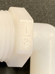 10 Pack 1/2″ MNPT Threaded x 1/2″ Barbed Plastic 90 Deg Male Elbow Hose Fittings