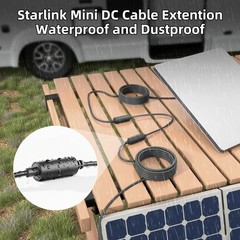 Starlink Mini/Gen 3 DC Cable Coupler, Starlink Mini Power Cable Extension DC …