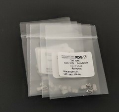 100Packs Dental Orthodontic Buccal Tube 1st Roth.022 Molar Bondable No-cov