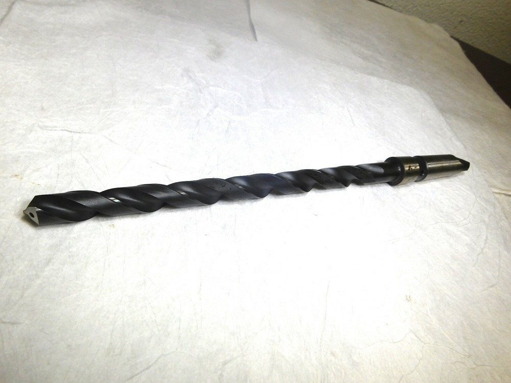 Cleveland 3MT Taper Shank Extra Lgth Drill 21/32 Coolant Feed 14.625L C09362