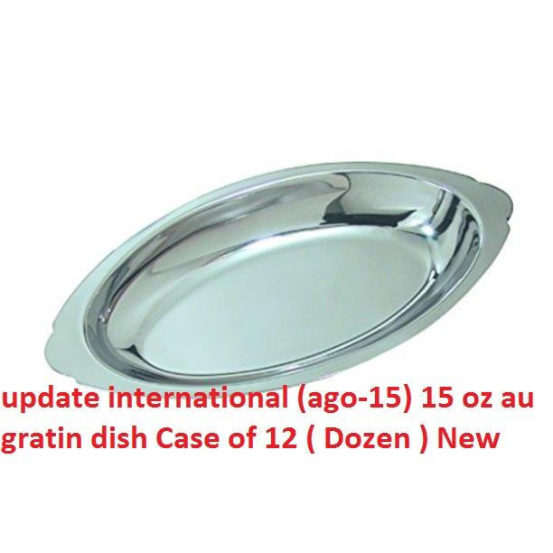 update international AGO-15 / 15 oz Au Gratin Dish Case of 12 / Dozen New