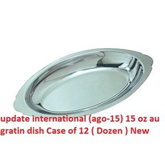 update international AGO-15 / 15 oz Au Gratin Dish Case of 12 / Dozen New