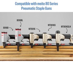Meite 21GA 1/2 Inch Crown Stainless Steel Upholstery Staples 8016B (10,000 PCS)