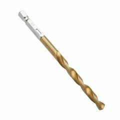 13pcs 1/4” Hex Shank Titanium Coated HSS Steel DRILL BIT Set Metal Wood Plastic