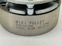 Miki Pulley BXW-03-10H Spring Actuated Electromagnetic Clutch Brake