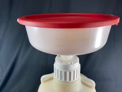 NALGENE Safety Waste System 10L Carboy FLPE 83B Closure 25cm Opening 6379-0010