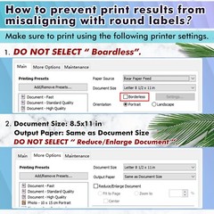 Lot 60-480 Koala Holographic Round Label 2″ Vinyl Sticker Paper for Inkjet Laser