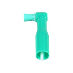 100 pcs / bag Disposable Dental Prophy right Angle Soft Cup Latex Free green USA