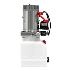 3 Quart Double Acting Hydraulic Pump Dump Trailer Reservoir 12V DC Unit Pack