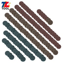 150 Pcs 2″ Quick Change Fine Medium Coarse Sanding Pads Die Grinder Accessories