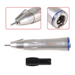Dental Surgical Straight Handpiece 1:1 Implant Cone Nose Fiber Optic SANDENT