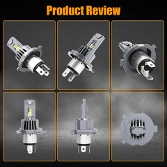 for Massey Ferguson MF 275 285S 290 LED Headlight Combo High/Low Beam Bulbs Kits