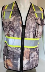 Hi Visibility Reflective Camouflage Safety Vest (Small to 5XL)