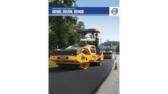 Volvo DD110B DD120B and DD140B Drum Compactor Repair Service Manual PDF on USB