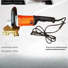 Handheld Electric Chipping Machine for Concrete Floors, Textured Finish