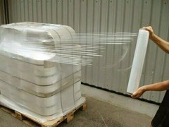 18″ x 1000FT 80 Gauge Pallet Wrap Stretch Film Shrink Hand Wrap 1000′ 4 Rolls