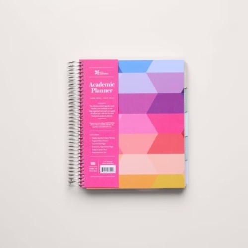 Erin Condren 5.875"x8.25" 2026-2027 12 Months Academic Planner Dated