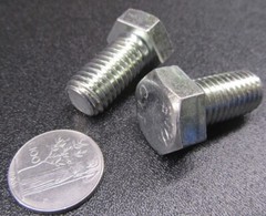 Tap Bolt, FT, 8.8 Zinc Plated Metric, M12 x 1.75 x 40 mm Length, 50 Pc