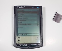 Ectaco Partner Electronic Translator Teacher FRENCH P900 B-3 W/ GPS SD Cards Etc