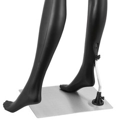 70″ Black Female Mannequin Full Body Maniquine Model Stand Adjustable Metal Base