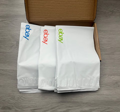 100 Ebay Brand Logo Color Polymailer Envelopes 6.25″ x 8.5″