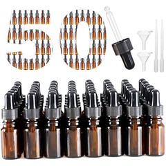 1000Pack 2ml Autosampler Vials+4/10ml Clear Glass Vials+Amber Dropper Bottles US