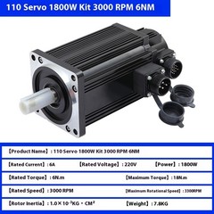 Servo Motor Set 60/110/130 Synchronous AC Driver Controller 400w/600w/750w