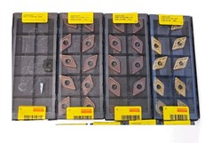 SANDVIK | CNC Carbide Inserts Shop Liquidation Lot 150+ Pcs | Assortment| NOB