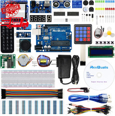 Super Starter Kit Based on Arduino UNO R3 with Tutorial and Controller Board Com