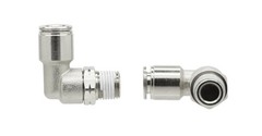 PN15 Series Push to Connect Tube Fitting, Male Elbow 1/4″ Tube X 1/8″ NPT – P