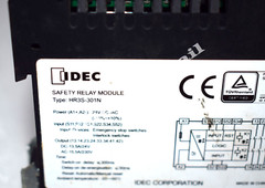 IDEC HR3S-301N SAFETY RELAY MODULE HR3S301N