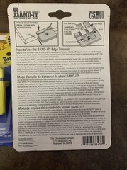 2 Pack – Band-It Edge Trimmer Wood Veneer, PVC, Melamine & Polyester w/ Blades