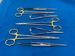 Lot of 7 Pcs Hu-Friedy V. Mueller SU16062 Mayo-Hegar Needle Holders NH5024SIM