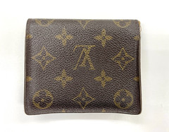 LOUIS VUITTON Monogram Japon Sangapur Business Card Case ID Holder M60530 Brown
