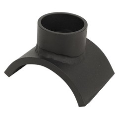 Bottle Jack Adapter Saddle, High Strength Hydraulic Lifting Axle Saddle Black