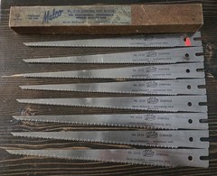 Lot Of 8 Malco 12-CS 12″ Compass Saw Blade 12CS, ML-12CS MAL-12CS VTG NOS USA