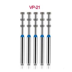 10Pcs Dental Diamond Burs FG For High Speed Handpiece 368-023F /379-023F/VP-21