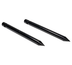 2PK 17″ Hay Bale Spear Stabilizer for Skid Steer Mount Plate for Tractor