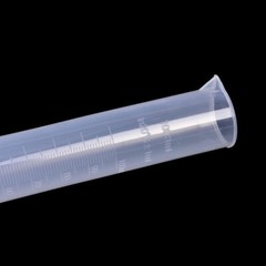 10/25/50/100/250ML Plastic Measuring Cylinder Lab Accessory Test Graduated Tube